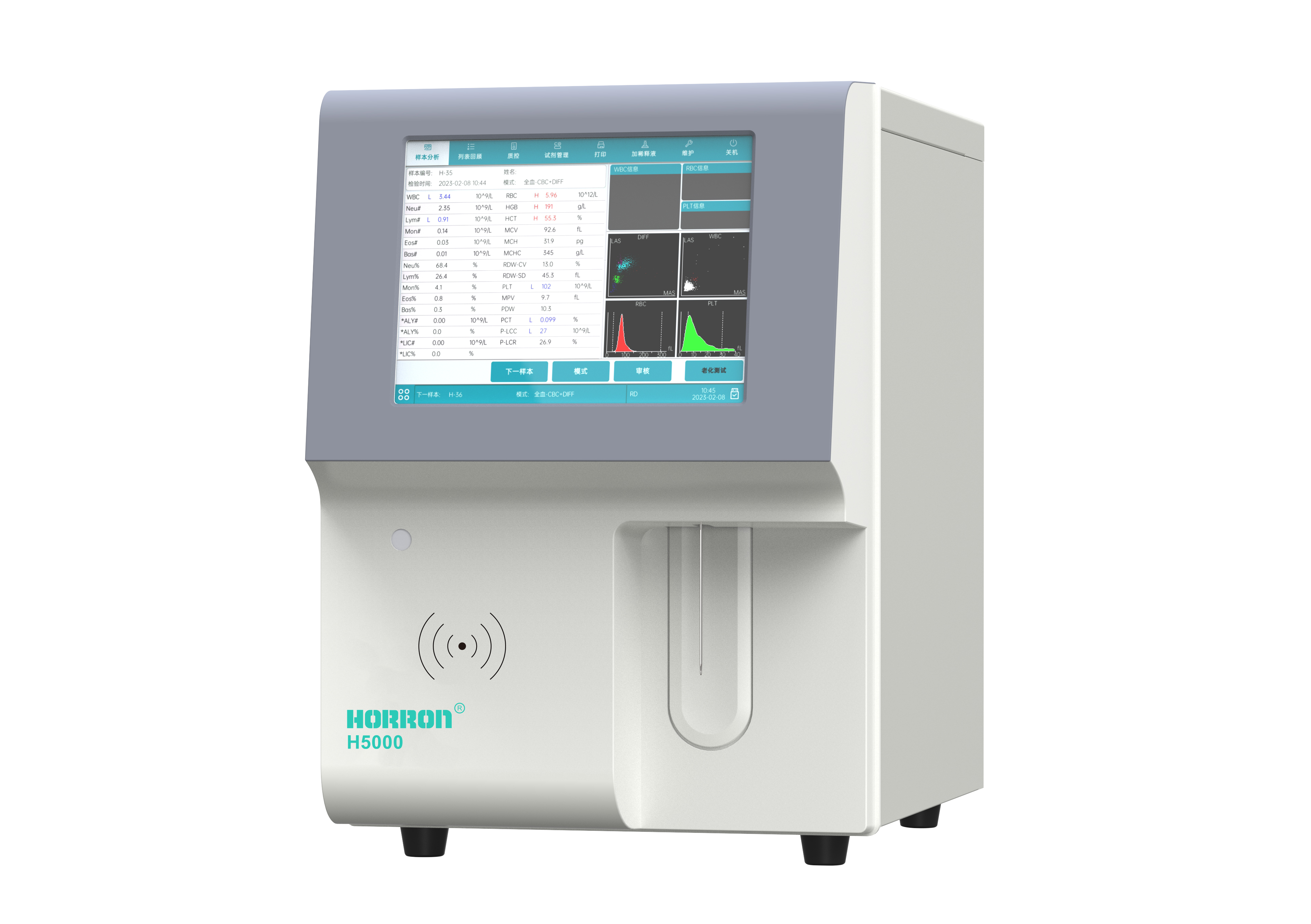 H5000 Fully Auto 5-Part  Hematology Analyzer